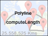 Mesurer la longueur d'une polyline avec computeLength